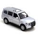 Іграшкова машинка металева MITSUBISHI PAJERO 4WD TURBO, мітсубісі паджеро турбо, срібний, відкр двері, інерція, 1:43 (250282)
