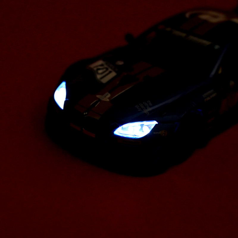 Машинка металева BMW M6 GT3 синя 1:24 світло звук відкр двері капот 20,5*8,5*5,5 см (68255B)