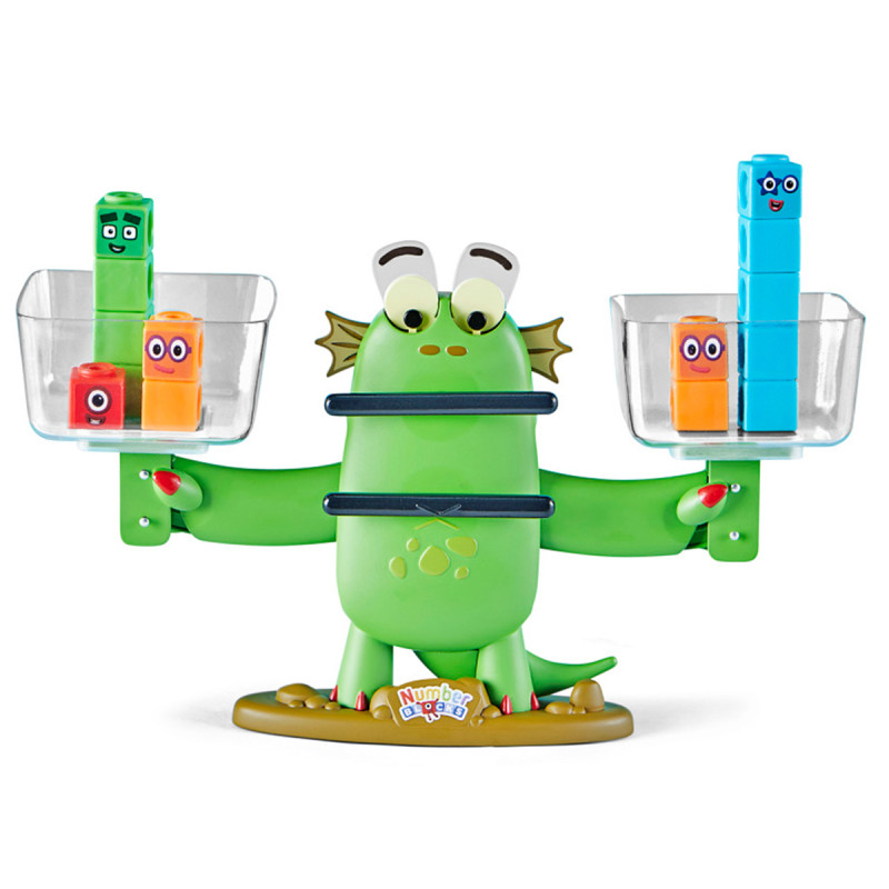 Навчальний ігровий набір Learning Resources серії Numberblocks Ваги Blockzee математика уп 8*28*22см (HM96089-UK)