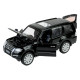 Машина метал Mitsubishi Pajero 4WD Turbo Мітсубісі чорна 1:33 світло звук 14,5*5,5*5,5см (68463B)