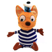 Мягкая игрушка KinderToys «Три кота». Любимая игрушка Коржик (00068-2)