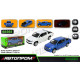 Машина металл Volkswagen Amarok Фольксваген синяя 1:30 свет звук откр двери 17*6*6 см (68365)