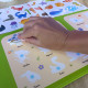 Книжка логічна WToys 10 ст тваринки картки на липучках сортер водна розмальовка маркер 23,5*22*1см (88384)