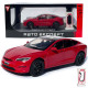 Машинка метал Tesla model S червона Тесла 1:24 відкр двері баг капот звук світло 17,5*7,5*5,5см (EL 64077)