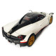 Машинка металева іграшкова Pagani huayra Roadster, Авто Експерт, 1:24, біла, світло, звук, інерція, відкр. двері, 21*5,5*9см. (GT-01557)