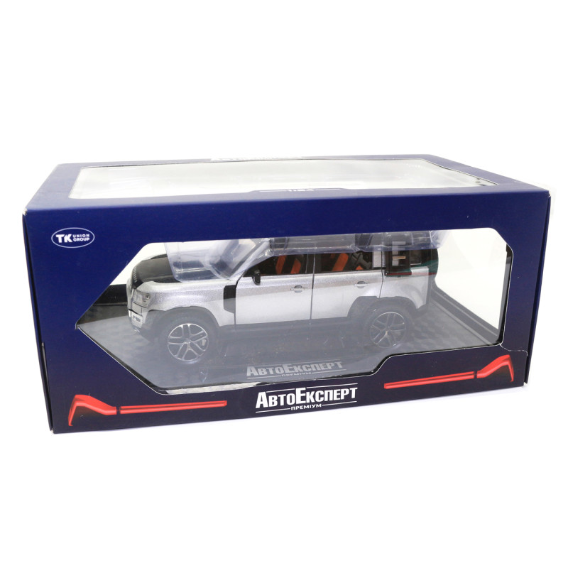 Машинка металева Land Rover Defender AutoExpert Срібло (GT-1008/0716)