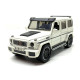 Машинка металева дитяча Mercedes Brabus G 63 мерседес, білий, Автоексперт, 1:24, світло, інерція, відчиняються двері 18*8.5*8см (El-1208)