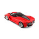 Машинка металлическая Laferrari Bburago 1:24, красная феррари лаферрари, откр капот, 13*5*3 см (18-26001)