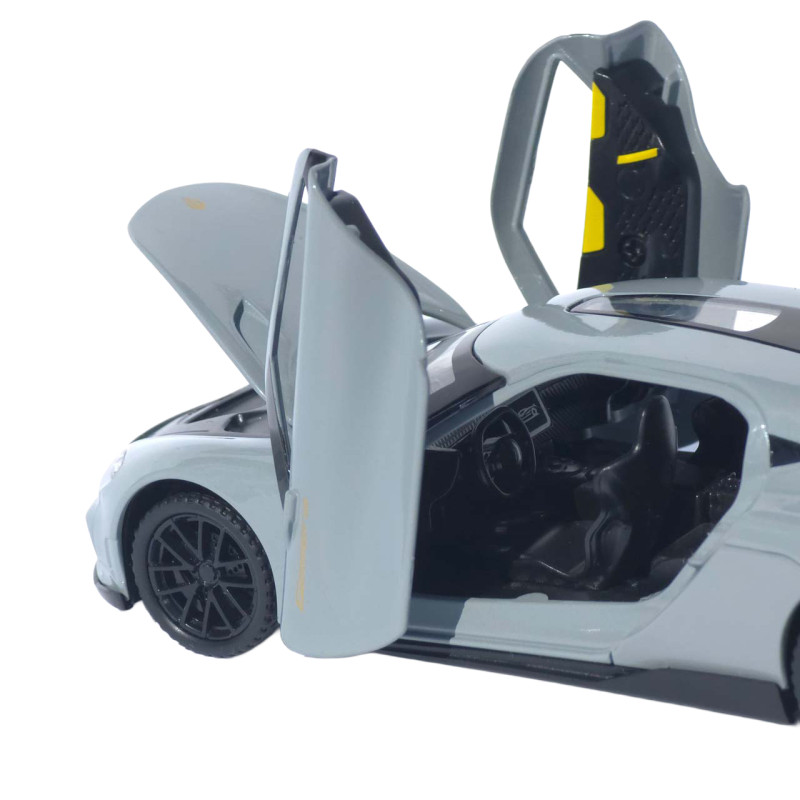 Машинка метал Koenigsegg Gemera АвтоЕксперт сіра 1:32 звук світло інерція 15*6*4 см (L-3630-41)