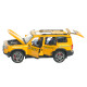 Машинка метал Toyota Land Cruiser Prado АвтоЕксперт жовта 1:24 звук світло 21*8*8 см (G7605-44)