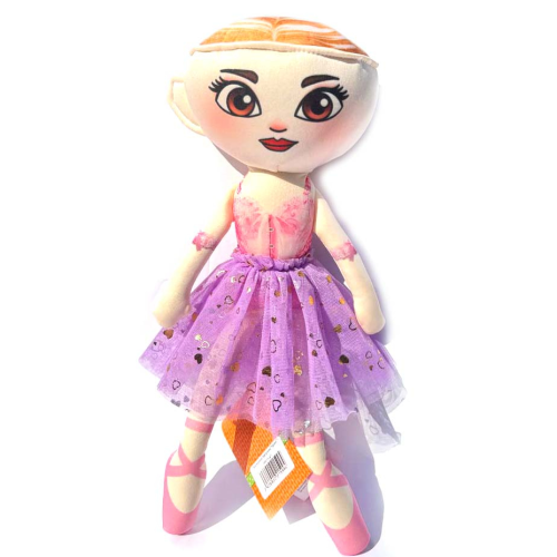 М'яка іграшка Балерина-капучіна Ballerina Capuccina фіолетова Копиця Україна 35*12*10см (00515-41) 