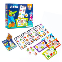 Настольная игра "Crazy Лото" Шоппинг, Vladi Toys, укр (VT 8055-09)
