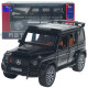 Машинка метал Mercedes-Benz G-Class (Гелендваген) АвтоЕксперт чорна 1:32 звук світло (L-0442-50)
