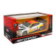 Машинка металева BMW M4 GT3 Автопром 1:24 біла світло звук відкр двері капот 20,5*8,5*5 см (661277E)