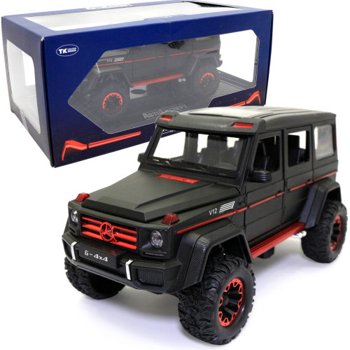 Машинка металева Mercedes Gelandewagen "AutoExpert" Мерседес Бенц Гелендваген чорний 20*8*10 см (GT-1008)