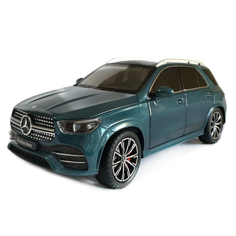 Машинка металева Mercedes-benz GLE 350 de 4MATIC Мерседес зелений Автопром 1:24 світло звук відкр двері баг капот 20*9*8см (AP7708)