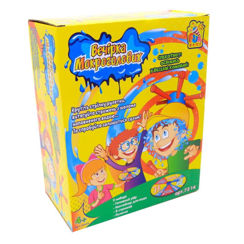 Настільна гра Fun Game «Вечірка мокроголових» (вечірка мокроголовых) 7214