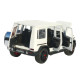 Машинка метал Mercedes-Benz G-Class (Гелендваген) АвтоЕксперт біла 1:32 звук світло (LF-80110)