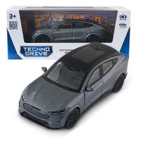 Машина металл Ford Mustang Mach-E GT 2023 Форд 1:43 серый 5*12*4см (250387W)