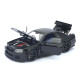 Машинка металл Nissan Skyline GT-R черная 1:32 свет звук инерция открыв двери капот багаж (TK-13306)