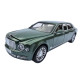 Машинка метал Bentley Mulsanne зелена Бентлі Мульсан лімузин 1:24 звук світло 20*5,5*5см (RS-52405)