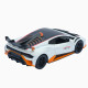 Машинка метал Lamborghini Huracan STO біла 1:24 звук світло відчин двері капот багажник (2511-98)