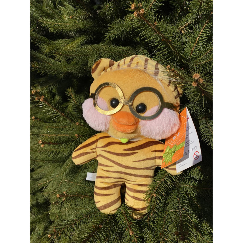 М'яка іграшка Каченя Lalafanfan duck Фаня в асортименті Лалафанфан 27*18*12 см (00246)