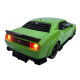 Машинка металева Dodge Challenger SRT Hellcat Додж 1:32 зелений світло звук 16*7*4,5см (23622)