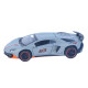 Машинка метал Lamborghini Aventador SVJ АвтоЕксперт сіра 1:32 звук світло 14*6*3,5 см (LF-46301)