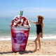 Матрац надувний Intex Ягідний Коктейль (Berry Pink Splash) 198*107см арт.58777