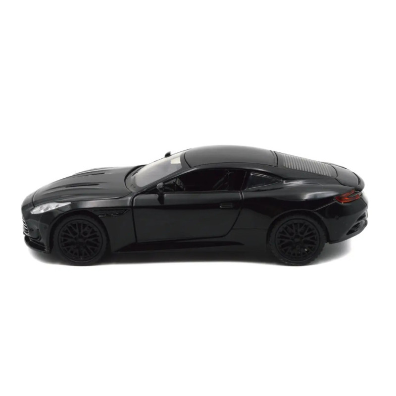 Машинка метал Aston Martin DB12 GT чорна 1:32 світло звук 15,5*6,5*4см (84112)
