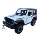 Машинка метал Jeep Wrangler Rubicon джип вранглер білий 1:24 світло звук 21,5*8*9см (GT - 94911)