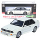 Машинка метал BMW M3 (E30) АвтоЕксперт біла 1:24 світло звук відкр двері капот багажник (1273-27)