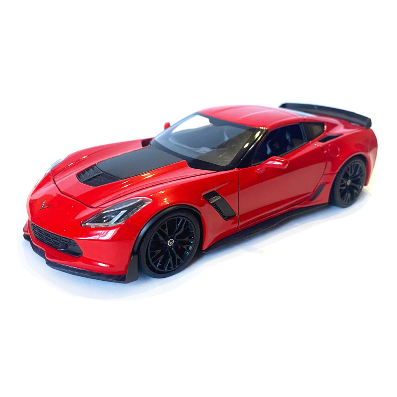 Іграшкова машинка металева WELLY 1:24 CHEVROLET COREVETTE Z06, червона, 19*8*5,5 см(24085W)