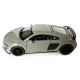 Іграшкова машинка металева Audi R8 V10 performance, Ауді, сіра, звук, світло, інерція, відкр двері, багажник, капот, Автоексперт, 1:32,14*7*4,5см (ТК-16650)