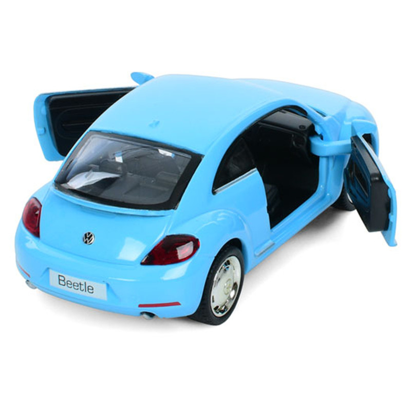 Машина метал Volkswagen New Beetle 2012 АвтоСвіт синя інерція 12*5*4 см (AS-3094)