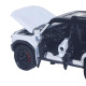 Машинка метал Toyota Land Cruiser Prado 250 АвтоСвіт біла 1:32 звук світло інерція 15*6,5*6 см (AP-2105)