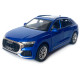 Машинка металева дитяча Audi Q8, Ауді, синя, 1:32, Автоексперт, звук,світло,інерція, відкр двері,багажник,капот, 16*6*5 (GT-08198)
