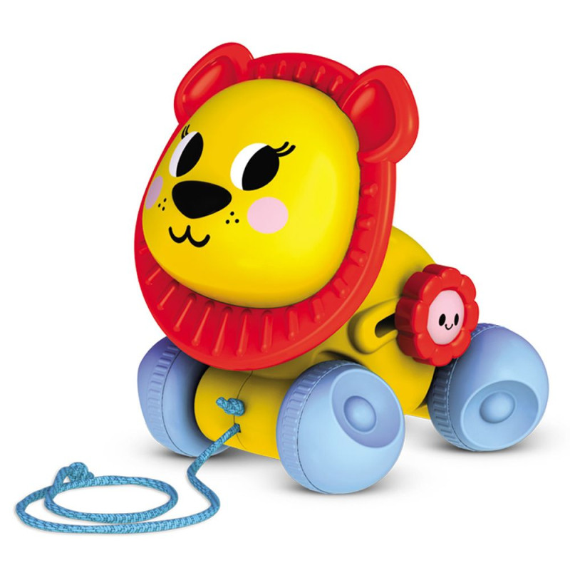 Дитяча іграшка-каталка Kids Hits Лев від 1 року 12.8*14.8*10.8 см (KH22/002)