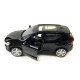 Машина металева Автопром 1:32 Volvo XC40 Recharge, чорна, бат., світло, звук, відкр.двері, 14*5,5*4 см (68411)
