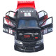 Машинка метал Mitsubishi Lancer Evolution IX чорна 1:32 світло звук відч двері капот багаж (TK-76054)