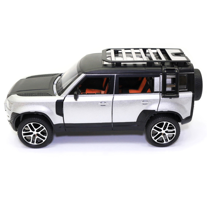 Машинка металева Land Rover Defender AutoExpert Срібло (GT-1008/0716)