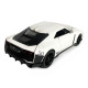 Іграшкова машинка металева Nissan GT-R 50, нісаан, білий, звук, світло, інерція, откр двері, багажник, капот, Автоексперт, 1:32, 14,5*7*6см (ТК-17799)