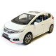 Машинка металева дитяча Honda Fit, біла, металева, 1:32, звук, світло, інерція, відкриваються двері, багажник, капот, 15*5*6см (GT - 04600)