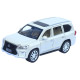 Машинка металева Lexus LX 570 біла 1:24 звук світло інерція відкр двері баг капот 20*8*7,5 см (RS-42075)