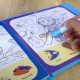 Книжка логічна WToys 10 ст транспорт картки на липучках сортер водна розмальовка маркер 23,5*22*1см (55049)