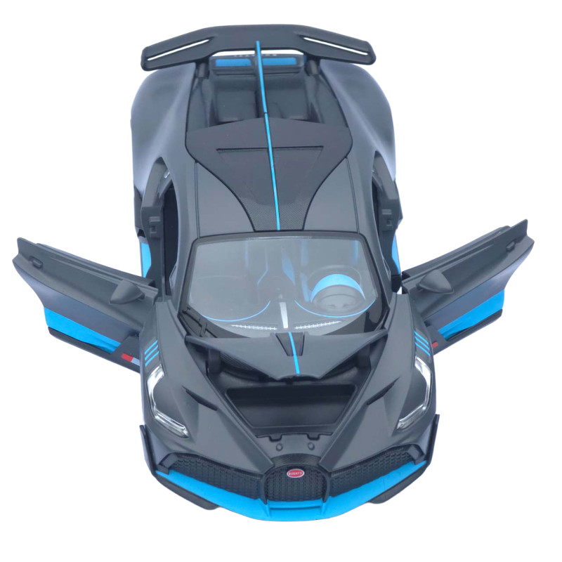 Машинка метал Bugatti Divo АвтоСвіт сіра 1:22 світло звук інерція 20*10*5,5 см (AP-1978)