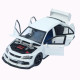 Mitsubishi Машинка метал Lancer Evolution IX біла 1:32 світло звук інерція відч двері баг капот 15*5,5*4,5см (TK-20651)