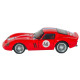 Машинка метал Ferrari 250 GTO червона 1:32 світло звук інерція відч двері капот багажник (TK-42580)