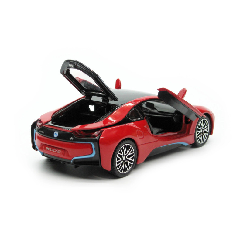 Іграшкова машинка металева BMW i8, купе, червона, BMW i8 червона, бмв i8 дитяча, металева машинка BMW i8 червона, BMW i8, машинка 11787, Машинки, автоексперт, mashinka, дитячі машинки, модельки машин, іграшкові машинки, машинки для хлопчиків, машинки ігра
